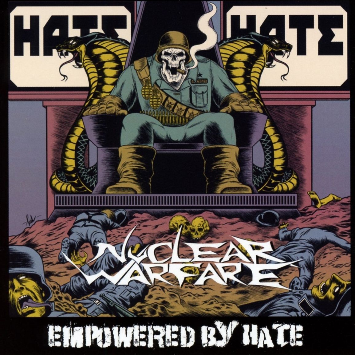 Nuclear Warfare: Empowered By Hate (CD) –
