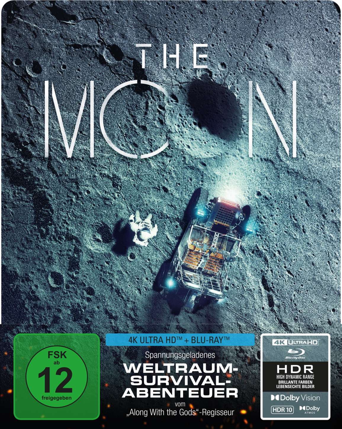 The Moon (2023) (Ultra HD Blu-ray & Blu-ray im Steelbook) (1 Ultra 