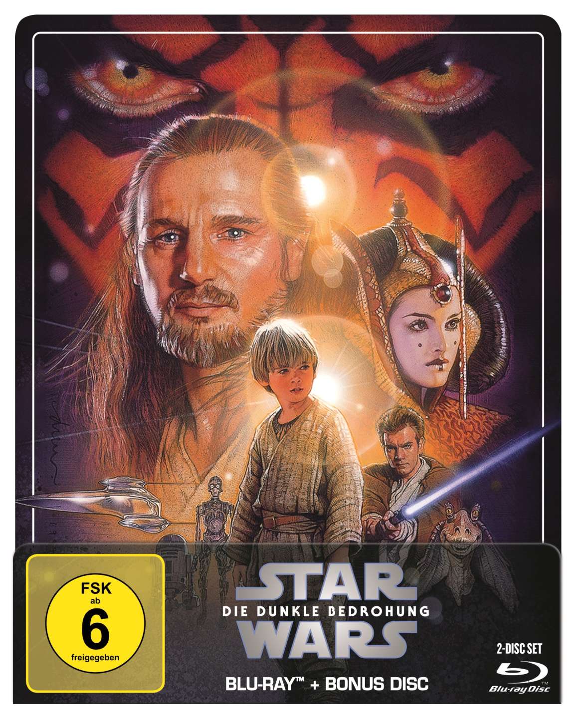 Star Wars Episode 1: Die dunkle Bedrohung (Blu-ray im Steelbook) – jpc