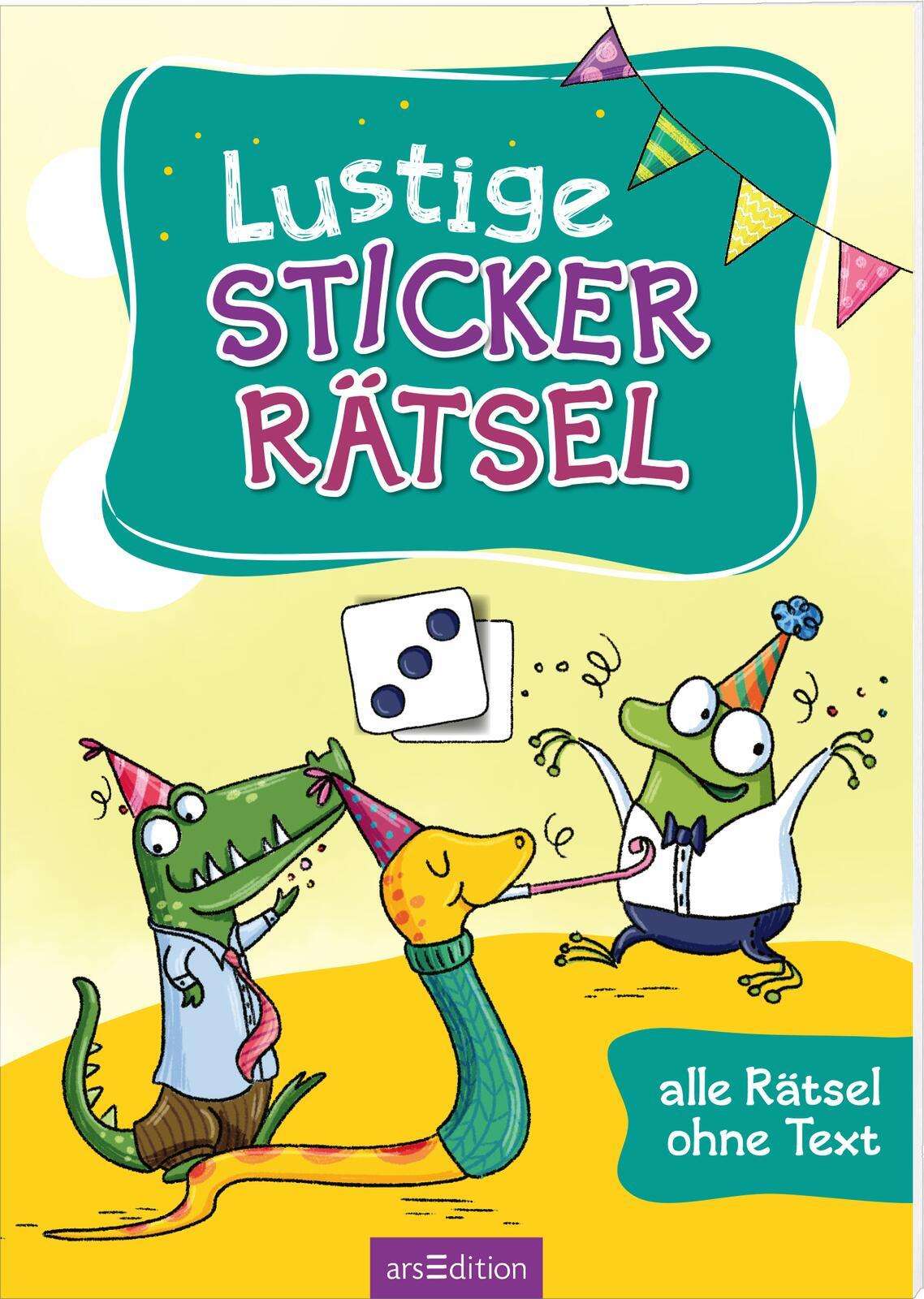 Lustige Sticker-Rätsel (Buch) – jpc