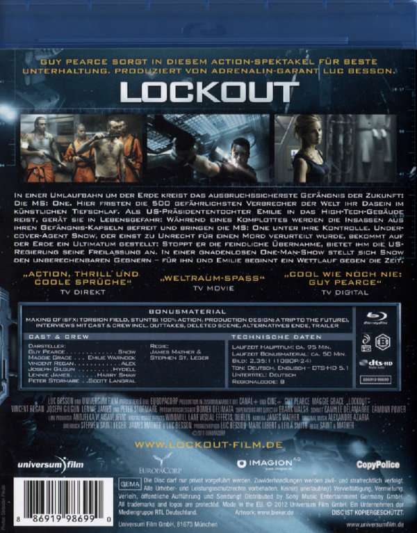 Lockout (Blu-ray) – jpc