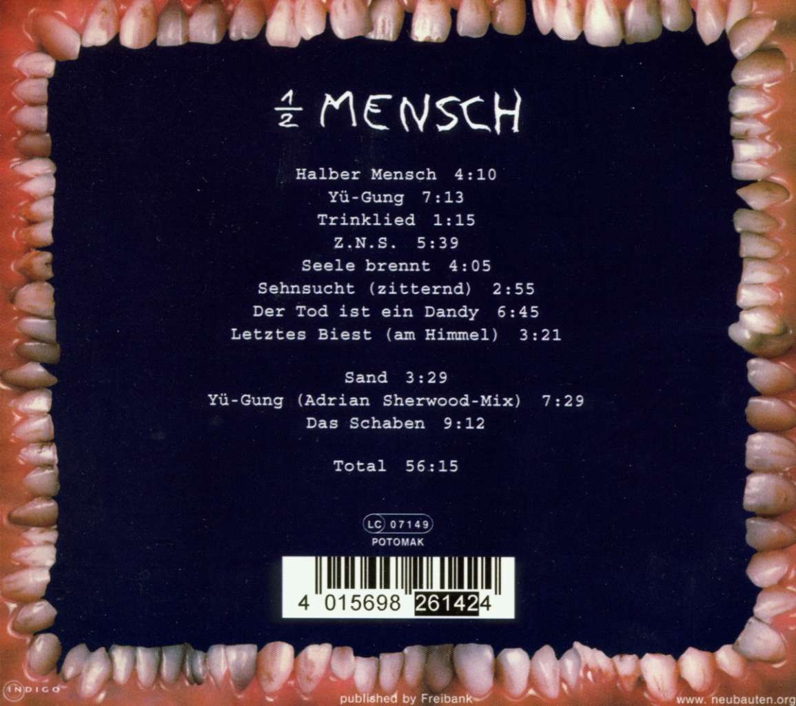 Einstürzende Neubauten: Halber Mensch (CD) – jpc