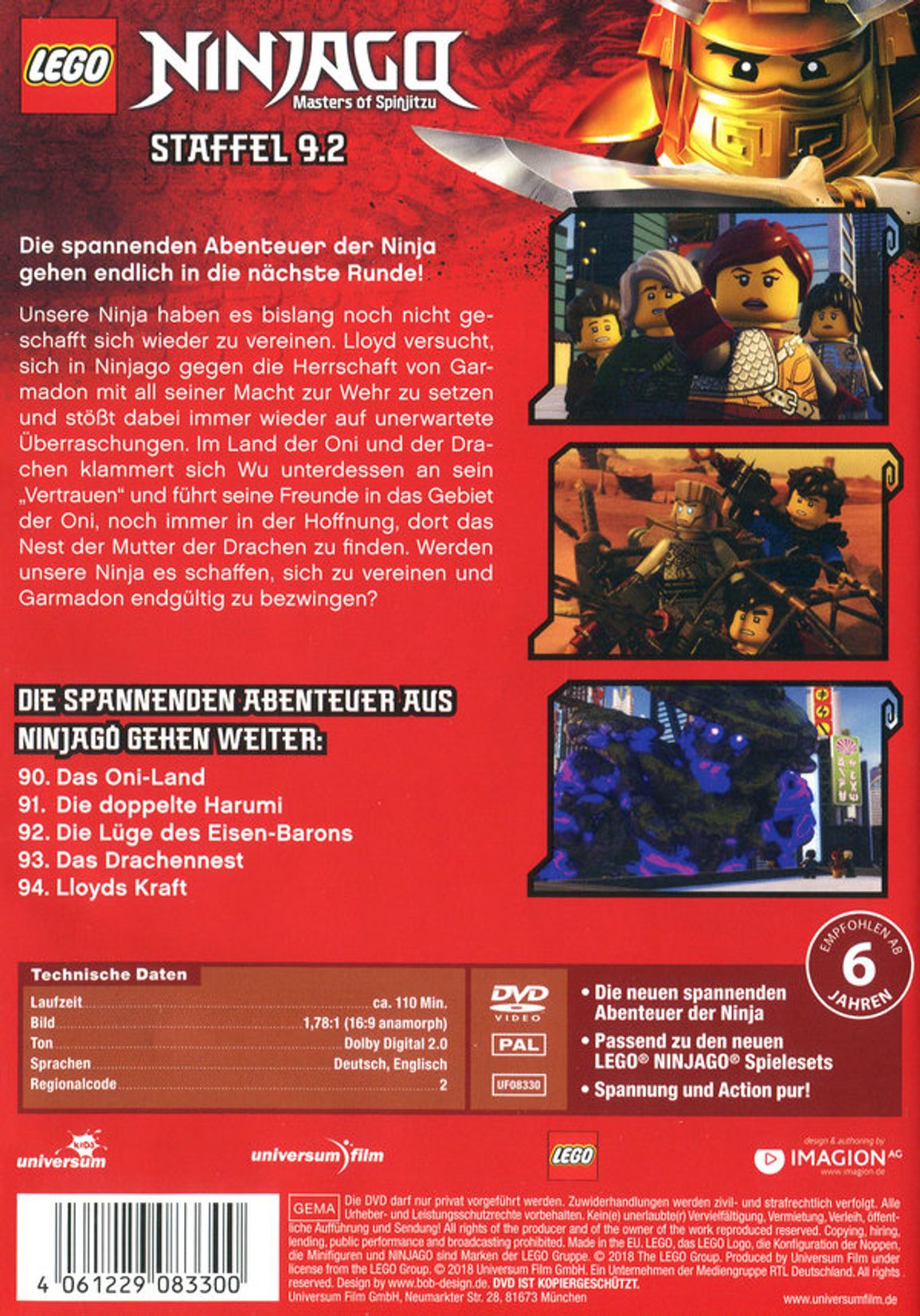 Ninjago season 9 dvd 2025