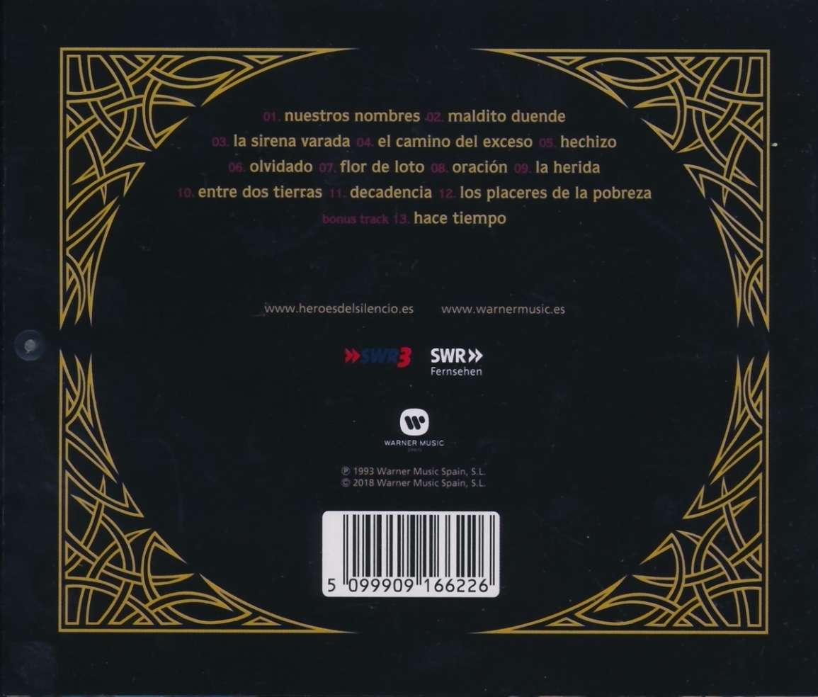 Héroes Del Silencio Live In Germany 1993 (CD)