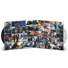 Eine Collage aus Fotos von Menschen in verschiedenen emotionalen und sportlichen Szenen, oft in Eishockeykleidung.