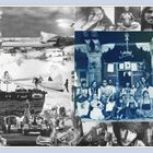 Es gibt keinen Text mit Ausnahme von "ony Shari". Eine Collage mit vielen Menschen in verschiedenen Szenen und Landschaften.