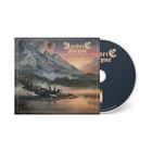 Die Texte „Daedric Shryne“ und „GALACTIC PAIN“ stehen auf einem CD-Cover. Eine Illustration zeigt Berge und Raumschiffe.