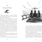 Seite 58: Kapitel 8, "The Council of War". Illustration von drei Personen auf einem Schiffsdeck, die aufs Meer blicken.