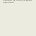 Text beginnt: "Im Bleiben und Blicken entbehrt er..." Unten steht "hanser-literaturverlage.de" in Rot. Hintergrund ist hell.
