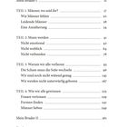 Inhalt mit Kapitelüberschriften und Seitenzahlen: „Mein Bruder I“ (11), „TEIL 1: Männer, wo seid ihr?“ (17), bis „Literaturverzeichnis“ (282).