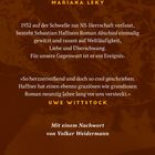 Zitat von Mariana Leky über eine hinreißende Liebesgeschichte. Erwähnungen zu Sebastian Haffners Roman "Abschied".