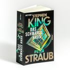 "Das schwarze Haus", Roman von Stephen King und Peter Straub. Cover zeigt ein schiefes Fenster in dunkler Atmosphäre.