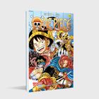 „EINCHIRO ODA ONE PIECE 113“, „CARLSEN MANGA“, „Lokis Geburt“; Illustration von Manga-Charakteren in lebhaften Farben.