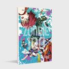"Zombie 100: Bucket List of the Dead." Bunte Manga-Illustration mit Charakteren in actionreichen Posen.