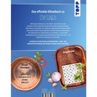 Rätselbuch "the taste". Enthält Wort- und Logikrätsel zum Kochen. Mit Topf, Schneidebrett, Zwiebel, Petersilie, Buchstabengitter.