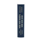 Buchtitel: "Wer wir waren, wer wir sind" von Géraldine Schwarz. Untertitel: "Eine Geschichte Europas." Buchrücken in Blau.