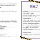 Inhalt: Vorwort, Was, das ist Europa?, Legendäre Roadtrips, Straßen mit Nervenkitzel, Wasserwelten, Europa auf wilden Nebenwegen.