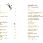 Inhalt: Vorwort 8, Einführung 14, Die Basics 18, Klassische Reinigungsmethoden 25. Rechte Seite: Spezielle Hausmagie 61. Links oben: Libellenillustration.