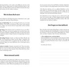 Zentrale Texte: "Wie du dieses Buch nutzt", "Drei Fragen vor dem Aufbruch", "Wenn niemand zusieht". Seitenzahlen: 8 und 9.