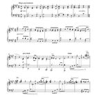 "Ostersonate", Notenblätter für Klavier mit Anweisungen wie "Allegro assai moderato", "mf dolce", "poco ritard.".