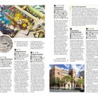 Texte: 
1. Society of Illustrators
2. Temple Emanu-El
3. Ukrainian Institute
4. Mount Vernon Hotel Museum
5. Christ Church United Methodist
6. Park Avenue Armory
Illustration: Malpalette mit Farbtuben und Unterschriften. Gebäudeansicht.