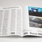 Text: "Rocco und seine Brüder", Seitenzahlen 198 und 199. Links viel Text, rechts zwei Fotos.