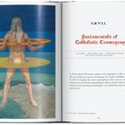Fundamentals of Qabbalistic Cosmogony. Illustration: Ein bärtiger Mann mit zwei symbolischen Ringen in einer Landschaft.