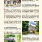 Seite 13, "Die schönsten Reiseziele". Abschnitt über Seebäder, Abteien, Schlösser, mit Fotos von Fachwerkhäusern und einem Schlossgarten.