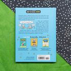 "Get to know ADHD!" Text erklärt ADHD, Illustrationen zeigen Gehirne beim Zuhören. Weitere Bücher von Rachel Brian erwähnt. Blaues Cover mit Sternen.