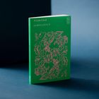 A Little Cloud, James Joyce, M 10. Grünes Cover mit rosa floralen Mustern.