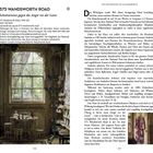 575 Wandsworth Road, Schnitzereien gegen die Angst vor der Leere, Führungen für max. 6 Personen. Fenster und Holzarbeiten sichtbar.