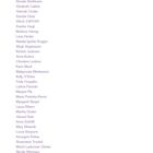 Eine Liste von Namen ist in lila Schrift auf weißem Hintergrund aufgelistet.