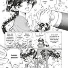 Ein Manga-Comic mit jungen Charakteren. Sie freuen sich und diskutieren eine Exkursion. Ein Mädchen zeigt erstaunte Reaktionen.