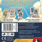 "Bloom Kingdom. Inhalt: 110 Karten, 1 Spielanleitung. Lege neue Karten. Werde deine letzten Handkarten los. www.deep-print-games.com."