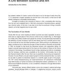 Titel: "Herbert W. Franke: A Life Between Science and Art." Einführung zur Ausgabe von Susanne Paech. Text über Frankes Leben.