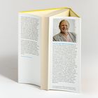 Rückseite eines Buches mit einem Foto von einem lächelnden Mann. Es gibt Texte von Dietrich Grönemeyer und über ihn.