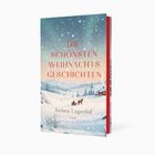 "Die schönsten Weihnachtsgeschichten", Selma Lagerlöf, Insel. Winterlandschaft mit Pferdeschlitten und Haus im Schnee.