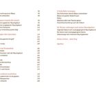 Inhaltsverzeichnis mit Themen wie Plazenta, Kaiserschnitt, Wochenbett, seelische Verarbeitung, Babypflege und erneute Schwangerschaft.