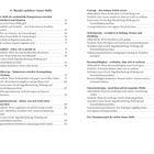 Inhaltsverzeichnis mit Themen über Future Skills und ihrer Anwendung in verschiedenen Situationen.
