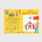 Verbinde Zahlen von 1 bis 20, Tier klar? Rückwärts von 20 bis 1 für Meerestier. Oben Vogel, unten Tintenfisch. Zahl 4.