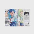 Band 8 von "Liar Satsuki Can See Death". Zwei Mädchen, eins mit blauen Haaren, das andere mit grünen, in Schuluniformen.