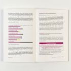 Links: Tabelle zur Brustkrebswahrscheinlichkeit, rechts: Mythen über Hormonersatztherapie. Texte über Gesundheitsrisiken.