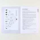 Links ist ein Diagramm mit Stichworten. Rechts steht "SIEBTE BLÜTE, ARBEITSBLATT #2" und es folgen Textabsätze.