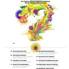 Richtig fragen: Der Schlüssel bei wichtigen Entscheidungen. Bunte, abstrakte Illustration mit organischen Formen.