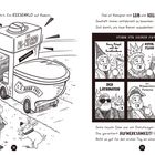 Illustration mit Text: "Das hier fährt. Ein Riesenklo auf Rädern." "Der WC-Wizard." "Stimm für deinen Favoriten."