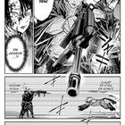 Text: "Der Sieg ist dein!", "Ein Gewehr...?!", "Nyagami schlagen?!", Illustration zeigt eine spannende Mangaszene mit Gewehr.