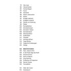 Inhaltsverzeichnis mit Kapiteln: Übungen wie "Hau raus" und Meditationen wie "Herz, Hand & Hirn". Seitenzahlen 78 bis 144.