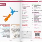 Reiseführertext über Neuseelands Nordinsel, Kartenbereich Auckland. Enthält Sehenswürdigkeiten, Entfernungen und Tipps.