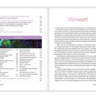 Vorwort auf der rechten Seite; Inhalte und Anhang auf der linken Seite; inklusive Themen wie Konflikte lösen.