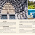 Highlights der Stadt Köln: Dom, Alter Markt, Hohenzollernbrücke, Römisch-Germanisches Museum. Fotos: gotischer Dom, Parkansicht, moderne Gebäude.